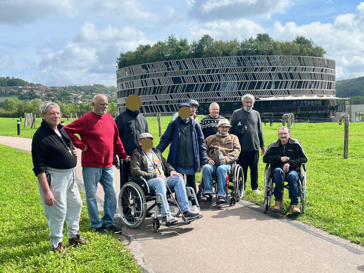 La Mapam sur le site de la bataille d&rsquo;Alésia.